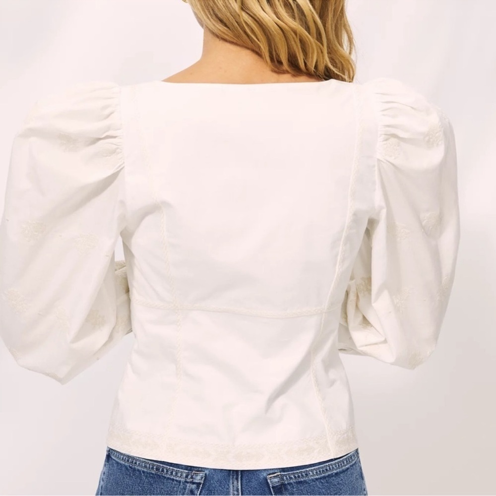 Aritzia Wilfred Palo Santo Blouse size XS - Picture 4 of 16